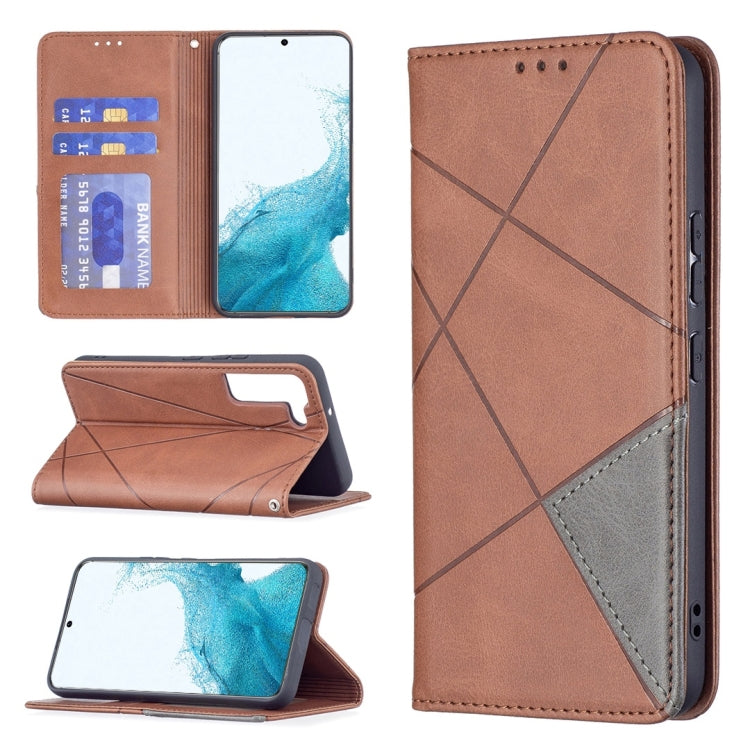 Prismatic Invisible Magnetic Horizontal Flip Phone Leather Case with Holder & Card Slots & Photo Frame, For Samsung Galaxy S22 5G, For Samsung Galaxy S22+ 5G, For Samsung Galaxy S22 Ultra 5G, For Xiaomi Redmi Note 11