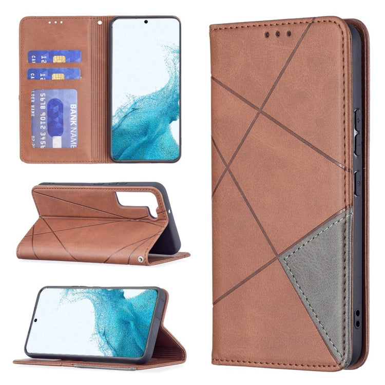 Prismatic Invisible Magnetic Horizontal Flip Phone Leather Case with Holder & Card Slots & Photo Frame, For Samsung Galaxy S22 5G, For Samsung Galaxy S22+ 5G, For Samsung Galaxy S22 Ultra 5G, For Xiaomi Redmi Note 11