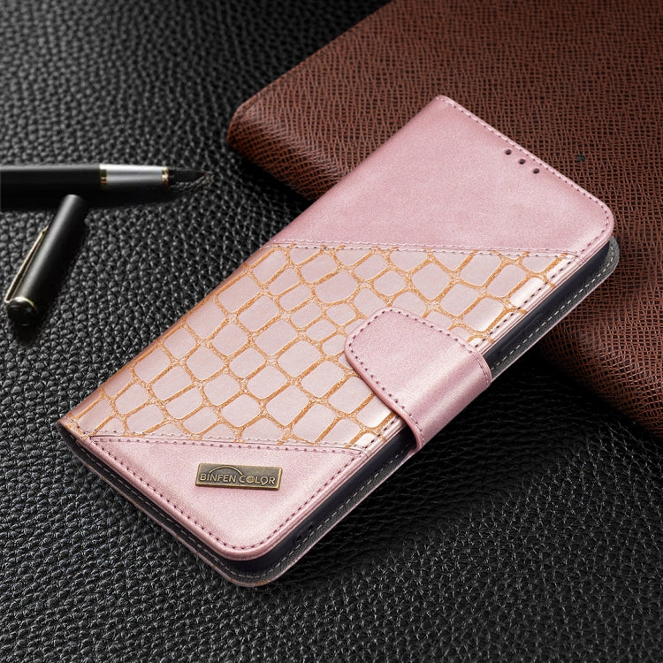 Matching Color Crocodile Texture Horizontal Flip Leather Phone Case with Wallet & Holder & Card Slots, For Xiaomi Redmi Note 11 5G
