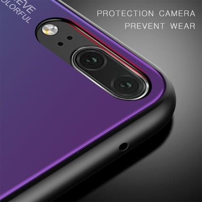 Gradient Color Glass Case, For Huawei P20, For OPPO F11 Pro, For OPPO Find X
