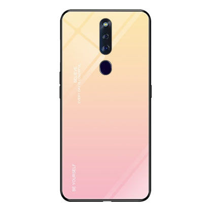 Gradient Color Glass Case, For Huawei P20, For OPPO F11 Pro, For OPPO Find X
