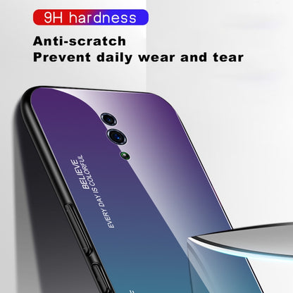 Gradient Color Glass Case, For OPPO Reno, For Galaxy S8, For Vivo IQOO
