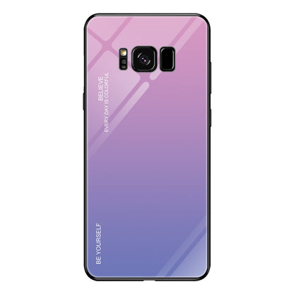 Gradient Color Glass Case, For OPPO Reno, For Galaxy S8, For Vivo IQOO