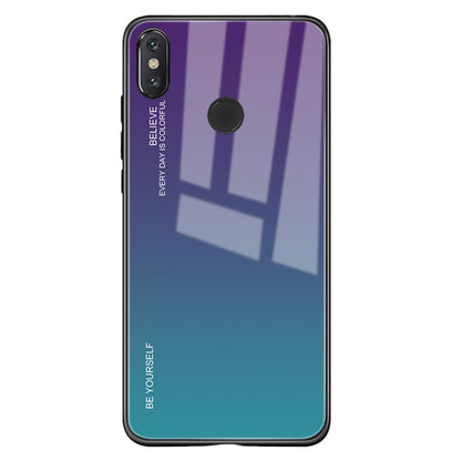 Gradient Color Glass Case, For Xiaomi Mi Mix, For Huawei Y7 (2019), For Huawei Enjoy 9s