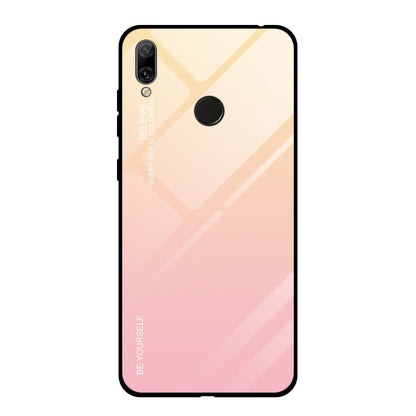 Gradient Color Glass Case, For Xiaomi Mi Mix, For Huawei Y7 (2019), For Huawei Enjoy 9s