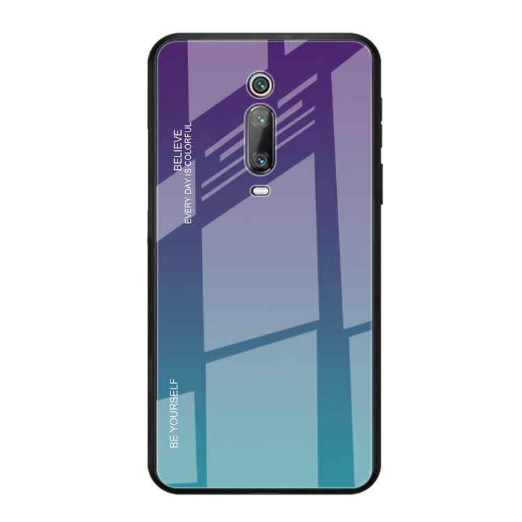 Gradient Color Glass Case, For Xiaomi Redmi K20, For Xiaomi Redmi Note 5 Pro, For Xiaomi Redmi Note 7