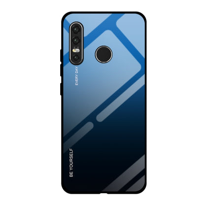 Gradient Color Glass Case, For Huawei Mate 20, For Huawei P30 Lite, For Huawei P30