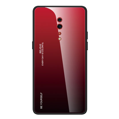 Gradient Color Glass Case, For OPPO A57 / A39, For OPPO Reno Z, For Galaxy A7 (2018)