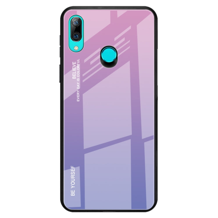 Gradient Color Glass Case, For Huawei P Smart Z, For Huawei Nova 5i, For Galaxy A10s