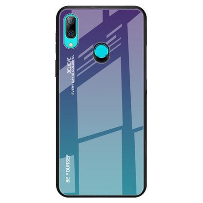 Gradient Color Glass Case, For Huawei P Smart Z, For Huawei Nova 5i, For Galaxy A10s