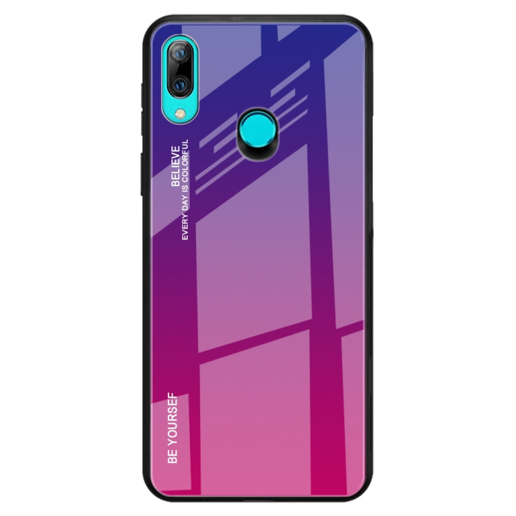 Gradient Color Glass Case, For Huawei P Smart Z, For Huawei Nova 5i, For Galaxy A10s
