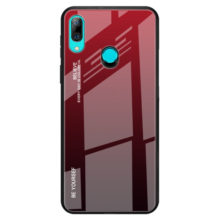 Gradient Color Glass Case, For Huawei P Smart Z, For Huawei Nova 5i, For Galaxy A10s