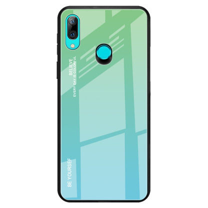 Gradient Color Glass Case, For Huawei P Smart Z, For Huawei Nova 5i, For Galaxy A10s