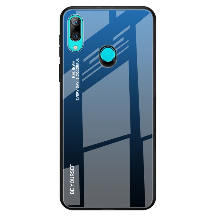 Gradient Color Glass Case, For Huawei P Smart Z, For Huawei Nova 5i, For Galaxy A10s