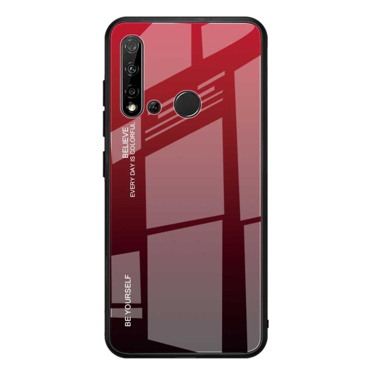 Gradient Color Glass Case, For Huawei P Smart Z, For Huawei Nova 5i, For Galaxy A10s
