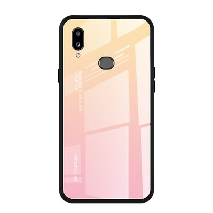 Gradient Color Glass Case, For Huawei P Smart Z, For Huawei Nova 5i, For Galaxy A10s