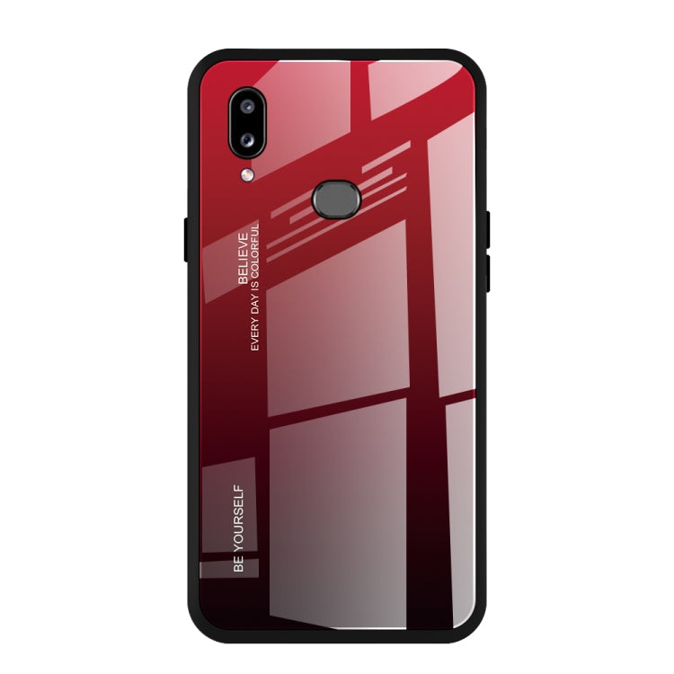 Gradient Color Glass Case, For Huawei P Smart Z, For Huawei Nova 5i, For Galaxy A10s