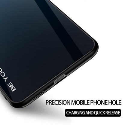 Gradient Color Glass Case, For Galaxy A80, For OPPO A9 (2020), For OPPO F3