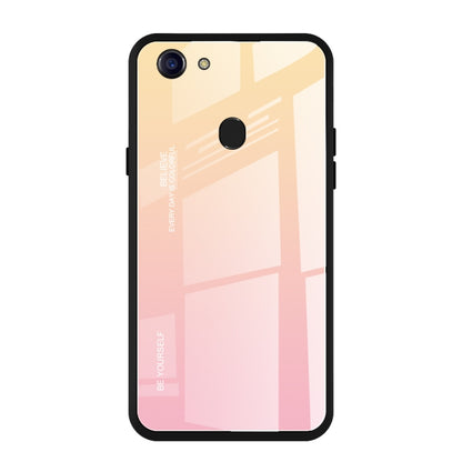 Gradient Color Glass Case, For OPPO F5, For Vivo V7, For Vivo V11