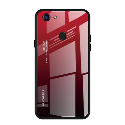 Gradient Color Glass Case, For OPPO F5, For Vivo V7, For Vivo V11