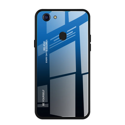 Gradient Color Glass Case, For OPPO F5, For Vivo V7, For Vivo V11