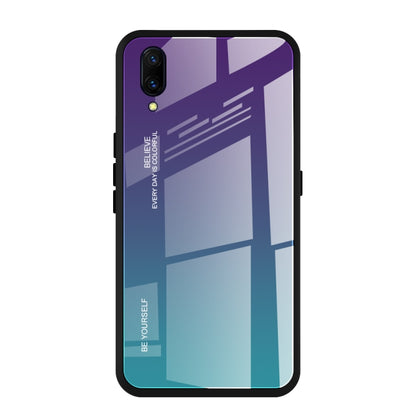 Gradient Color Glass Case, For Vivo X23, For Vivo Y17, For Vivo Y83