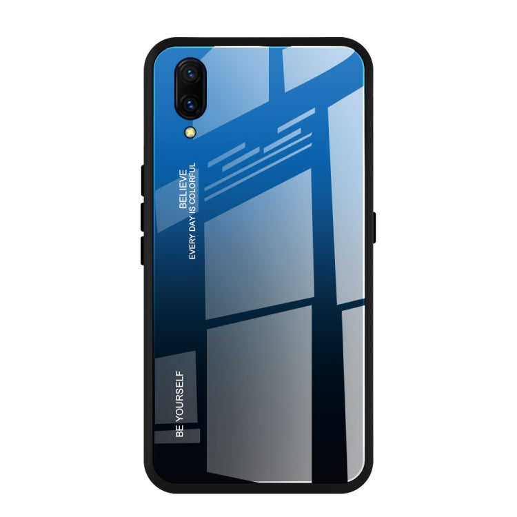 Gradient Color Glass Case, For Vivo X23, For Vivo Y17, For Vivo Y83