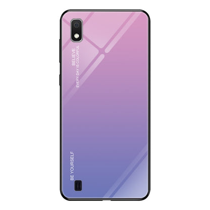 Gradient Color Glass Case, For Galaxy A10, For Galaxy A30, For Galaxy A50
