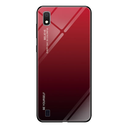 Gradient Color Glass Case, For Galaxy A10, For Galaxy A30, For Galaxy A50