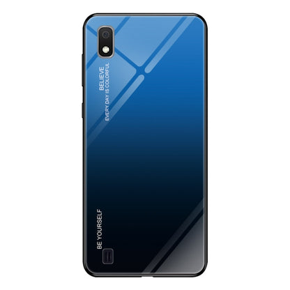 Gradient Color Glass Case, For Galaxy A10, For Galaxy A30, For Galaxy A50