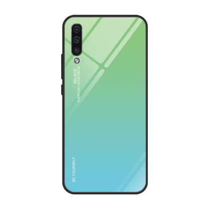 Gradient Color Glass Case, For Galaxy A10, For Galaxy A30, For Galaxy A50