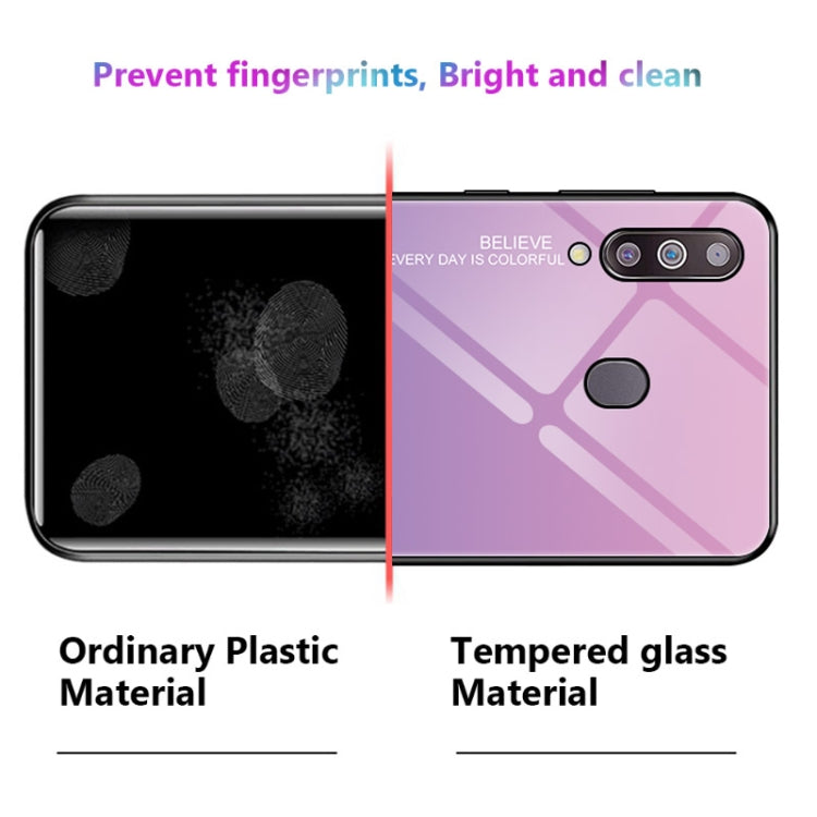 Gradient Color Glass Case, For Galaxy M30, For Galaxy Note 9, For Galaxy S9