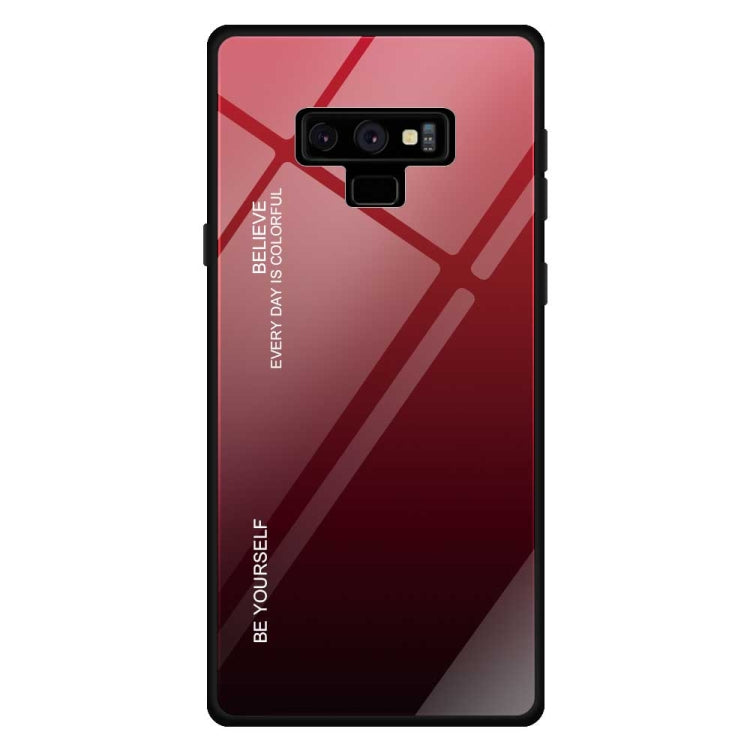 Gradient Color Glass Case, For Galaxy M30, For Galaxy Note 9, For Galaxy S9