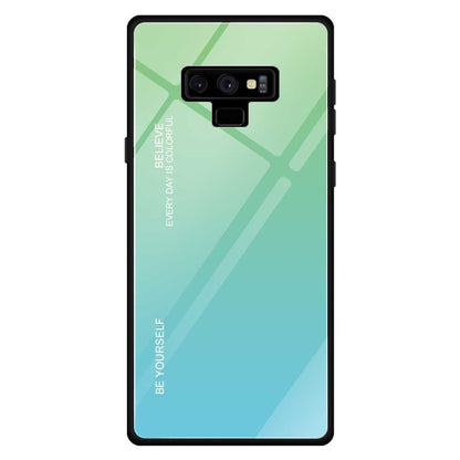 Gradient Color Glass Case, For Galaxy M30, For Galaxy Note 9, For Galaxy S9