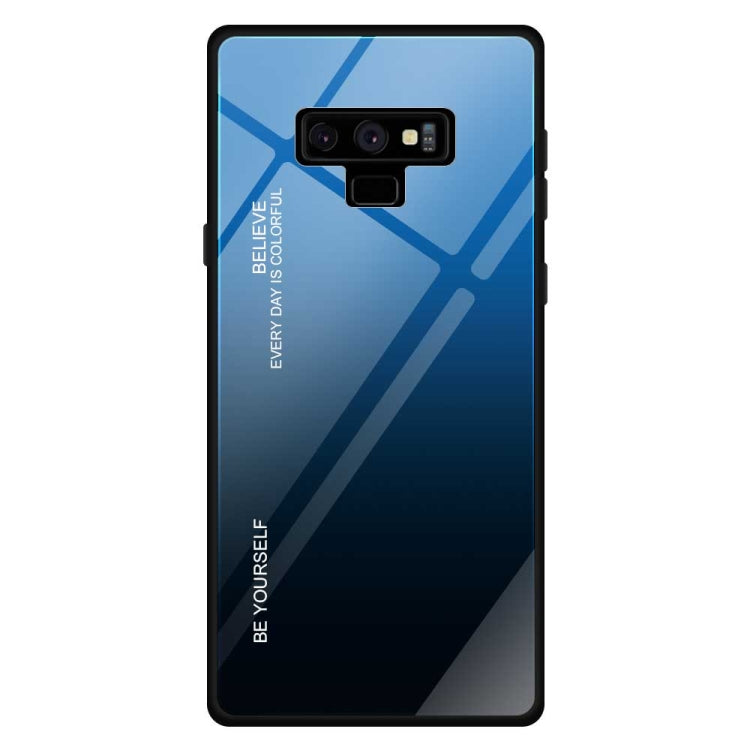 Gradient Color Glass Case, For Galaxy M30, For Galaxy Note 9, For Galaxy S9