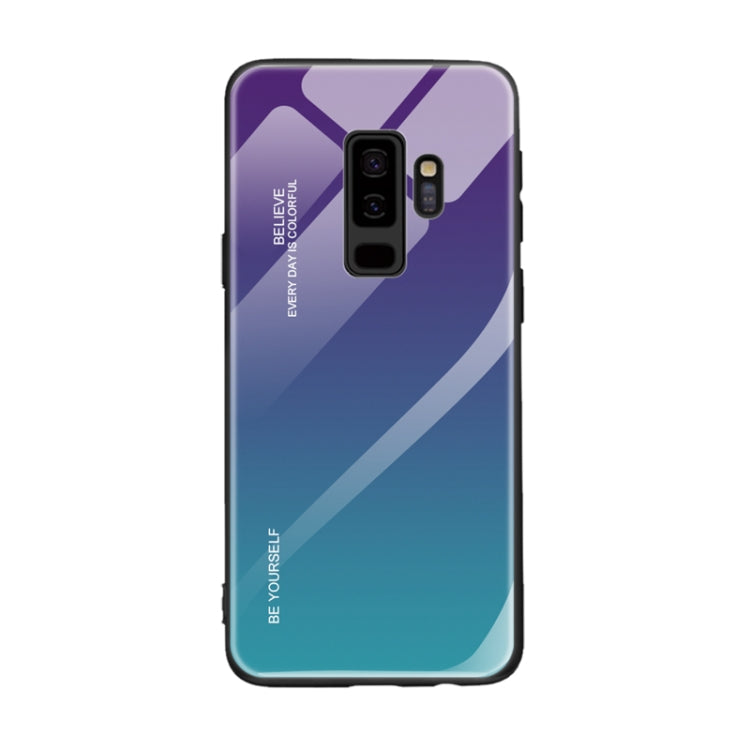 Gradient Color Glass Case, For Galaxy M30, For Galaxy Note 9, For Galaxy S9