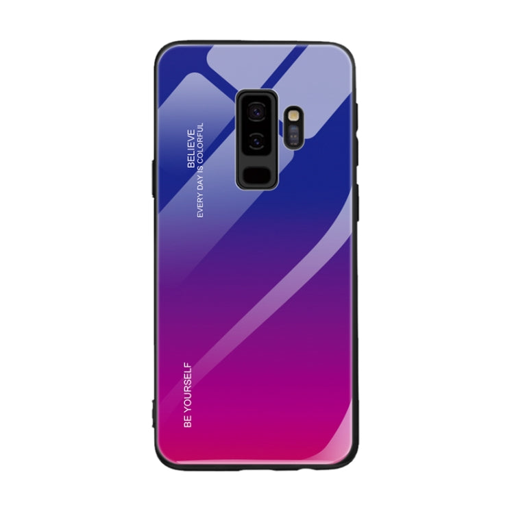 Gradient Color Glass Case, For Galaxy M30, For Galaxy Note 9, For Galaxy S9