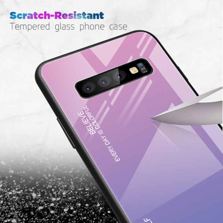 Gradient Color Glass Case, For Galaxy S10, For Xiaomi Mi 9