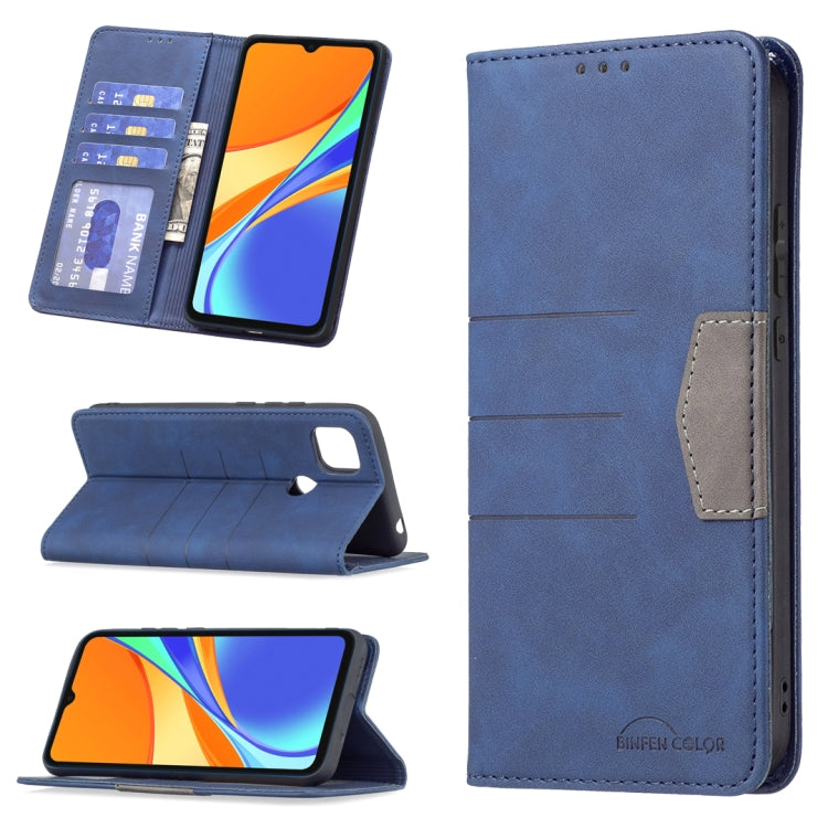 Magnetic Splicing Leather Phone Case, For Google Pixel 6 Pro, For Google Pixel 6, For Xiaomi Redmi 9A, For Xiaomi Redmi 9C, For Xiaomi Redmi 9, For Xiaomi Redmi 10