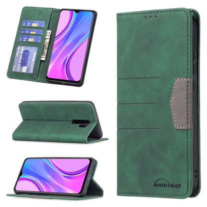 Magnetic Splicing Leather Phone Case, For Google Pixel 6 Pro, For Google Pixel 6, For Xiaomi Redmi 9A, For Xiaomi Redmi 9C, For Xiaomi Redmi 9, For Xiaomi Redmi 10