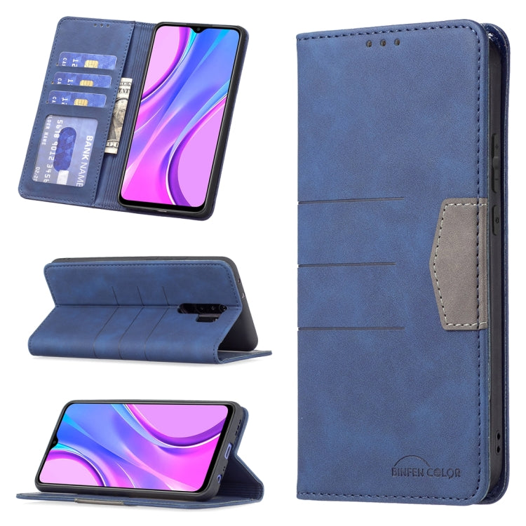 Magnetic Splicing Leather Phone Case, For Google Pixel 6 Pro, For Google Pixel 6, For Xiaomi Redmi 9A, For Xiaomi Redmi 9C, For Xiaomi Redmi 9, For Xiaomi Redmi 10