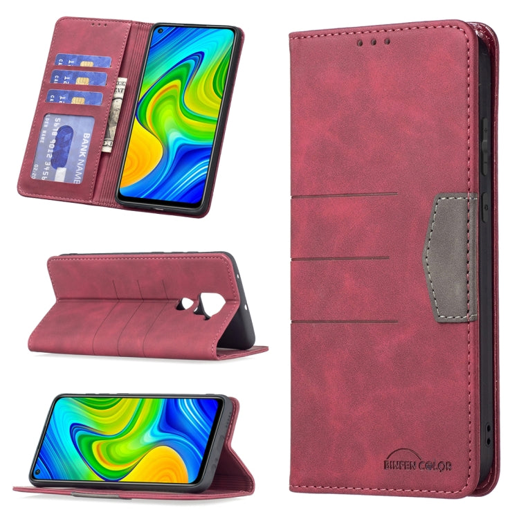 Magnetic Splicing Leather Phone Case, For Xiaomi Redmi Note 9 / 10X 4G, For Xiaomi Redmi Note 11 5G, For Xiaomi Redmi Note 9 Pro / 9 Pro Max / 9s, For Xiaomi Redmi Note 10 4G / 10S, For Xiaomi Mi 10T Pro 5G / 10T 5G / Redmi K30S, For Xiaomi Mi 10T Lite 5G