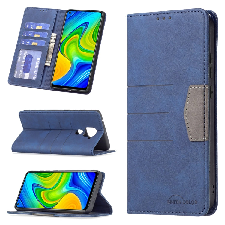 Magnetic Splicing Leather Phone Case, For Xiaomi Redmi Note 9 / 10X 4G, For Xiaomi Redmi Note 11 5G, For Xiaomi Redmi Note 9 Pro / 9 Pro Max / 9s, For Xiaomi Redmi Note 10 4G / 10S, For Xiaomi Mi 10T Pro 5G / 10T 5G / Redmi K30S, For Xiaomi Mi 10T Lite 5G