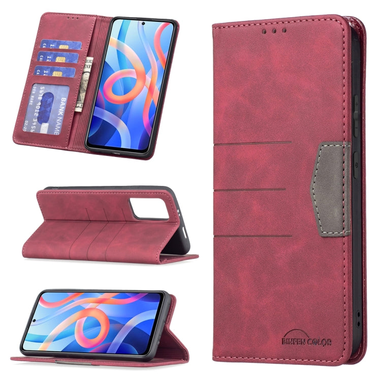 Magnetic Splicing Leather Phone Case, For Xiaomi Redmi Note 9 / 10X 4G, For Xiaomi Redmi Note 11 5G, For Xiaomi Redmi Note 9 Pro / 9 Pro Max / 9s, For Xiaomi Redmi Note 10 4G / 10S, For Xiaomi Mi 10T Pro 5G / 10T 5G / Redmi K30S, For Xiaomi Mi 10T Lite 5G