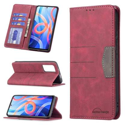 Magnetic Splicing Leather Phone Case, For Xiaomi Redmi Note 9 / 10X 4G, For Xiaomi Redmi Note 11 5G, For Xiaomi Redmi Note 9 Pro / 9 Pro Max / 9s, For Xiaomi Redmi Note 10 4G / 10S, For Xiaomi Mi 10T Pro 5G / 10T 5G / Redmi K30S, For Xiaomi Mi 10T Lite 5G