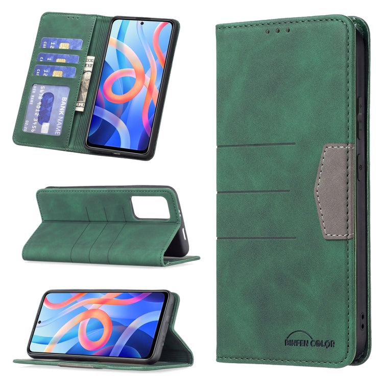 Magnetic Splicing Leather Phone Case, For Xiaomi Redmi Note 9 / 10X 4G, For Xiaomi Redmi Note 11 5G, For Xiaomi Redmi Note 9 Pro / 9 Pro Max / 9s, For Xiaomi Redmi Note 10 4G / 10S, For Xiaomi Mi 10T Pro 5G / 10T 5G / Redmi K30S, For Xiaomi Mi 10T Lite 5G