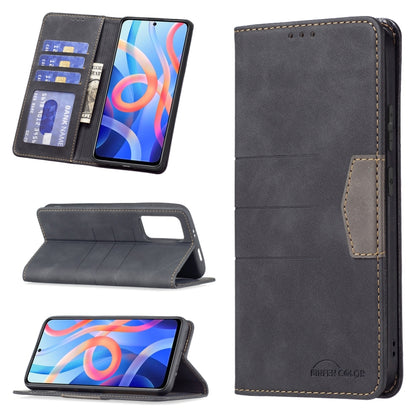 Magnetic Splicing Leather Phone Case, For Xiaomi Redmi Note 9 / 10X 4G, For Xiaomi Redmi Note 11 5G, For Xiaomi Redmi Note 9 Pro / 9 Pro Max / 9s, For Xiaomi Redmi Note 10 4G / 10S, For Xiaomi Mi 10T Pro 5G / 10T 5G / Redmi K30S, For Xiaomi Mi 10T Lite 5G