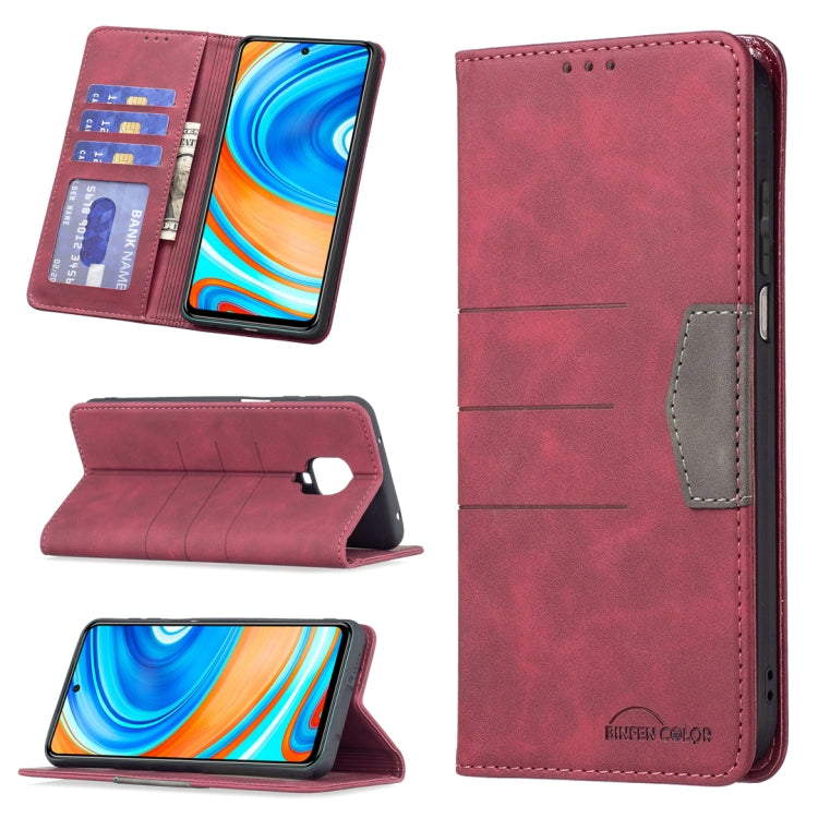 Magnetic Splicing Leather Phone Case, For Xiaomi Redmi Note 9 / 10X 4G, For Xiaomi Redmi Note 11 5G, For Xiaomi Redmi Note 9 Pro / 9 Pro Max / 9s, For Xiaomi Redmi Note 10 4G / 10S, For Xiaomi Mi 10T Pro 5G / 10T 5G / Redmi K30S, For Xiaomi Mi 10T Lite 5G