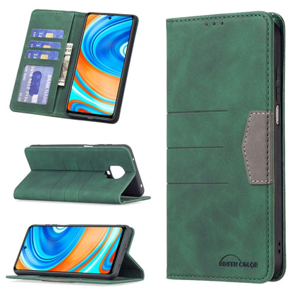 Magnetic Splicing Leather Phone Case, For Xiaomi Redmi Note 9 / 10X 4G, For Xiaomi Redmi Note 11 5G, For Xiaomi Redmi Note 9 Pro / 9 Pro Max / 9s, For Xiaomi Redmi Note 10 4G / 10S, For Xiaomi Mi 10T Pro 5G / 10T 5G / Redmi K30S, For Xiaomi Mi 10T Lite 5G
