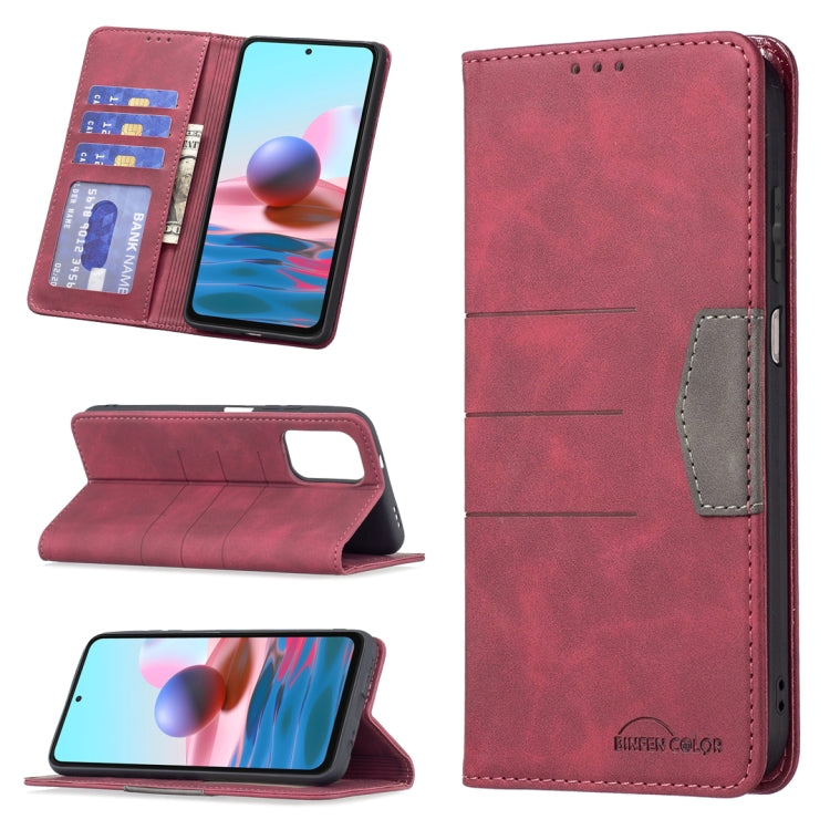 Magnetic Splicing Leather Phone Case, For Xiaomi Redmi Note 9 / 10X 4G, For Xiaomi Redmi Note 11 5G, For Xiaomi Redmi Note 9 Pro / 9 Pro Max / 9s, For Xiaomi Redmi Note 10 4G / 10S, For Xiaomi Mi 10T Pro 5G / 10T 5G / Redmi K30S, For Xiaomi Mi 10T Lite 5G